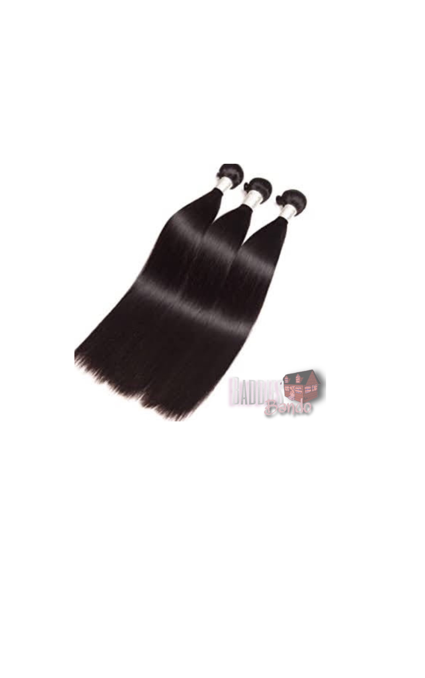 3 straight luxury Indian hair bundles